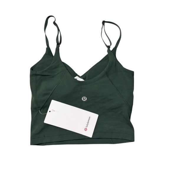 Lululemon Align™ Cropped Cami Tank NWT Size 0 in color Legacy Green - Picture 7 of 7
